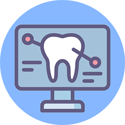 Capturing business data icon