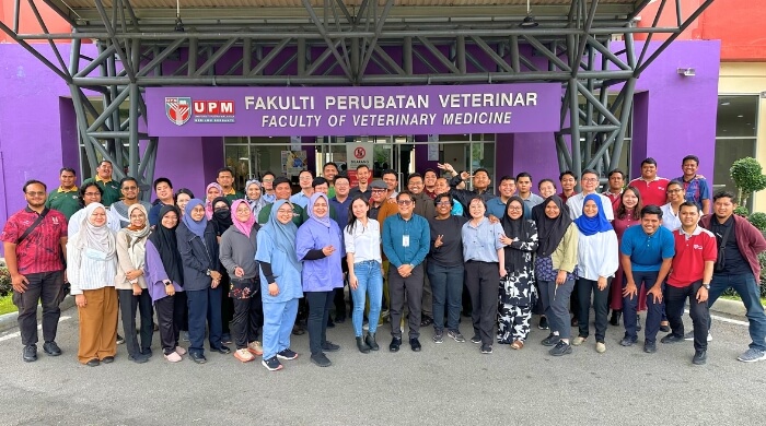 UPM University Veterinary Hospital (UVH) and Kreloses collaborating to shape the future of veterinary care.